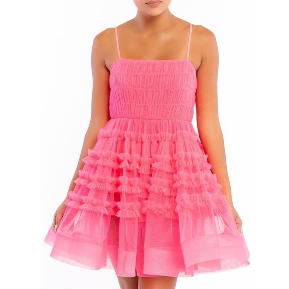 Luxxel Dresses & Skirts - 💖LAST ONE💖 Barbie Flirty Party Bodysuit Dress